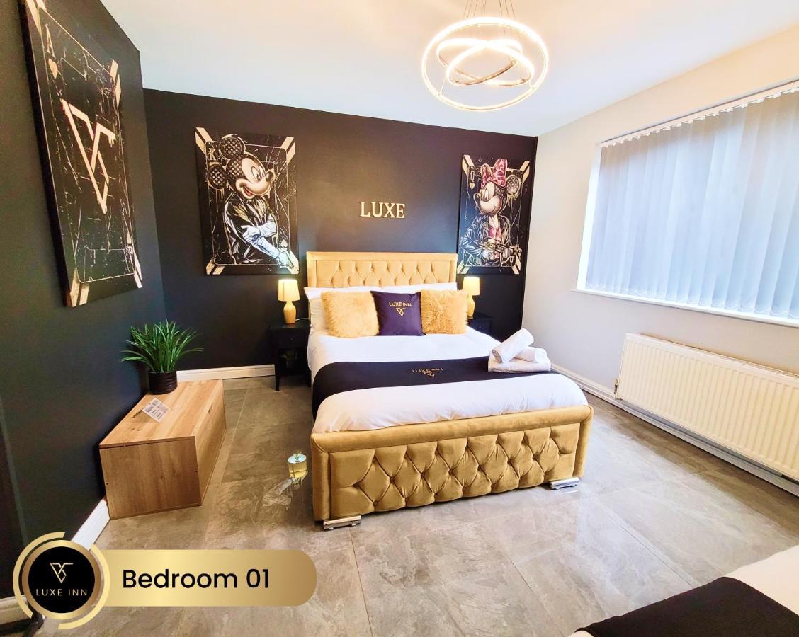 Nr Birmingham City Centre, 5 Bed, Luxe Inn Dış mekan fotoğraf